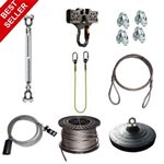 10mm Zip Wire Kit - EZ Clip Tree to Tree