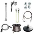 10mm Zip Wire Kit - Pro Plus Tree to Support