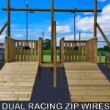 Dual Racing Zip Wires