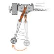 Petzl Trac Guide Zip Wire Trolley